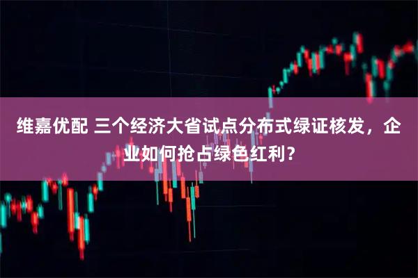 维嘉优配 三个经济大省试点分布式绿证核发，企业如何抢占绿色红利？